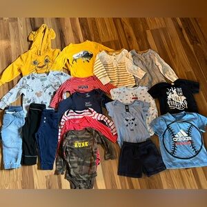6-12 month baby boy clothes bundle